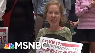 Americans Speaking Out On Health Care See Another Battle Won  Rachel Maddow  MSNBC [upl. by Dorkas]