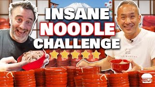 I challenged RyotarosJapan to Japan’s Most Insane Noodle Challenge [upl. by Haggerty]