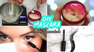 DIY MASCARA from Scratch  All Natural [upl. by Hersch]