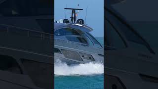 Epic entry of Pershing 9X yacht [upl. by Robyn]