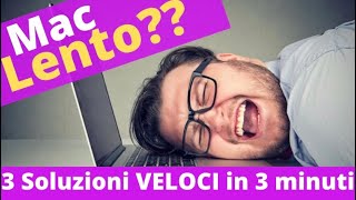 Mac Lento allAvvio 3 SOLUZIONI per Velocizzarlo in 5 minuti  Salvo Scovazzo [upl. by Franza]