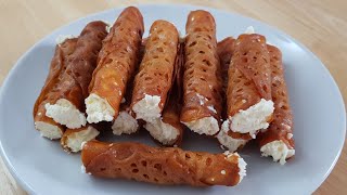 Brandy snaps recipe  How to make brandy snaps [upl. by Nova]