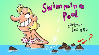 Swimming With Friends Gone WRONG  Cartoon Box 382  by Frame Order  Hilarious Cartoons [upl. by Valtin]