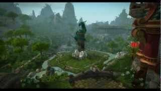 Battle of Serpents Heart Mist of Pandaria InGame Cinematic SUB [upl. by Nickles]