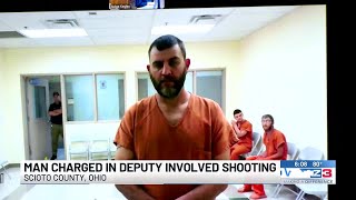 Man charged in deputyinvolved shooting [upl. by Akel]