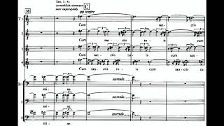 Ligeti Lux Aeterna w Full Score [upl. by Havens]