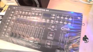 Transcension LED Master 64 DMX Controller with DJ Tutor  wwwgetinthemixcom [upl. by Holman]