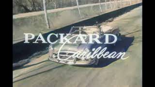 1953 Packard Caribbean Commercial driving through Washington [upl. by Pagas]