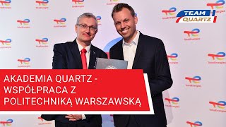 Akademia Quartz Politechnika Warszawska  TotalEnergies [upl. by Puna]