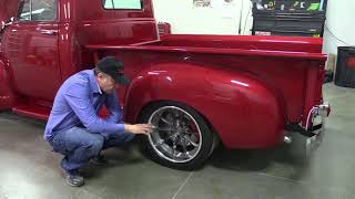 Tires Wheels and Brakes on the Raybestos 53 Chevy 3600 [upl. by Meil605]