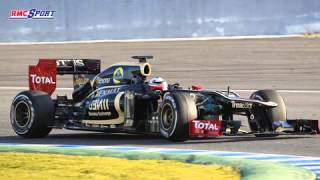 Formule 1  GP de Chine  Grosjean  quotSe battre pour les pointsquot 1804 [upl. by Gonagle]