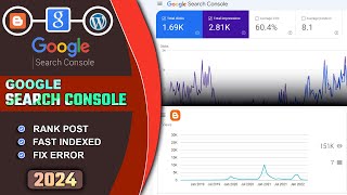 ✅Google Search Console Complete Tutorial 2024  Google Search Console Blogger  Complete Guide [upl. by Alysoun53]
