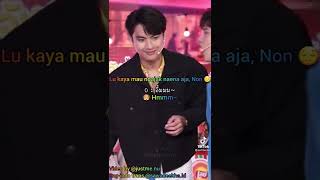 OhmNanon Moment on Lays Live Dating with OhmNanon Be Patient Pjennie 🤣🙈 [upl. by Ramonda]