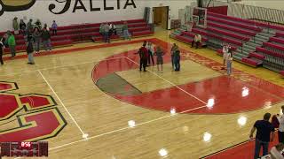 SOUTH GALLIA HIGH SCHOOL vs Western Mens Varsity Basketball [upl. by Enilrac]