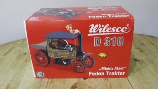 Wilesco D310 The Mighty Atom Un Boxing and first steam [upl. by Samala465]