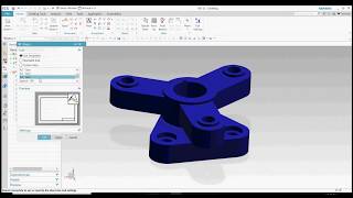 Drafting tutorial in Unigraphics NX [upl. by Bohannon]