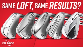 TaylorMade Golf Irons Comparison  Same Loft Golf Irons Test [upl. by Mya]