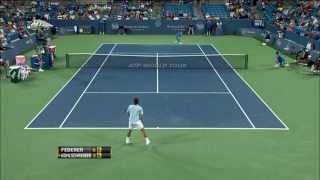 Cincinnati 2013  R2  Federer vs Kohlschreiber HD [upl. by Obed]