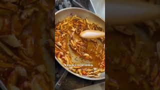 Gochujang Angel Hair Pasta Recipe [upl. by Ahsatak]