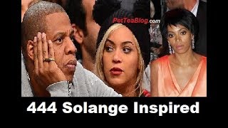 Jay Z named 444 Album after SOLANGE Elevator Beat Down that Beyonce EGGED on SiDE EYE [upl. by Tomkins]