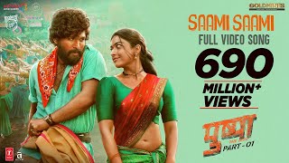 Pushpa Saami Saami  Full Video Song  Allu Arjun Rashmika Mandanna  Sunidhi C  DSP  Sukumar [upl. by Emoreg]