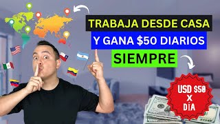 💰Gana 50 x Día 👉Trabaja Desde Casa y Gana Dinero En Internet Sin Experiencia Con Esta Página [upl. by Becker456]