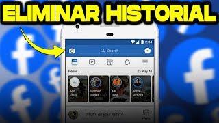 ✅ Como BORRAR DATOS de NAVEGACIÓN en Facebook  Eliminar Historial en Facebook [upl. by Quartet]