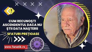 Horoscop Mihai Voropchievici cum afli ascendentul zodiei tale fără să știi ora la care teai născut [upl. by Rezzani94]