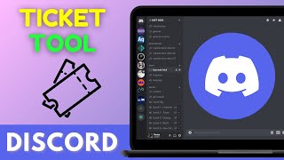 How To Setup Ticket Tool on Discord  Easy 2024 [upl. by Marela]