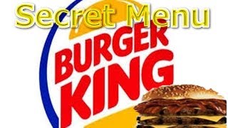 Menu Hacks  Burger Kings Secret Menu You Need to Know About [upl. by Ordnasil935]