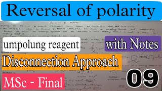 Reversal of polarity  Umpolung reagent  Disconnection Approach  Msc  final [upl. by Ynatsed]