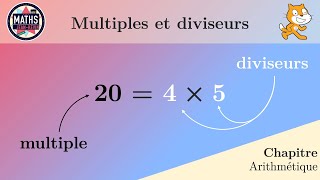 Multiples et diviseurs [upl. by Ollehcram]