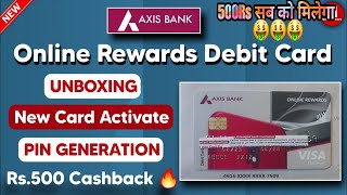 Axis Bank Online Rewards Debit Card  How to Redemption Axis Grab Deals voucher Axis Debit Grab🤑🤑🤑🤑 [upl. by Carmita]