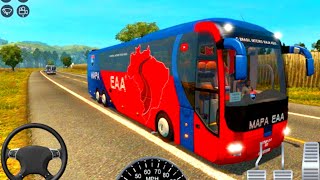 Uphill Euro Coach Bus Game 3d 2024  Coach Bus Simulator  StGames0911 [upl. by Nihsfa]