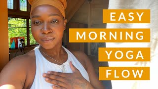 Easy Morning Yoga Flow  Yoga by Biola [upl. by Enyala]