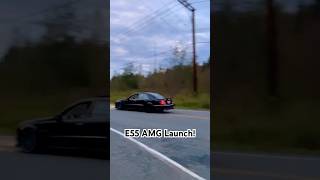 E55 AMG Launch [upl. by Mohandis122]