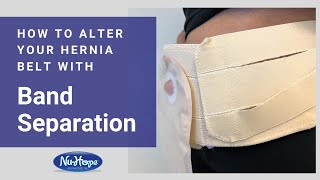 NuHope Hernia Belt Alteration Band Separation [upl. by Ophelia]