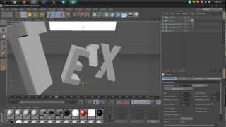 Cinema 4D Tutorial  Random Effector [upl. by Ynffit]