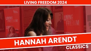 Stefanie Borkum  Hannah Arendt  Living Freedom 2024 [upl. by Nilahs]