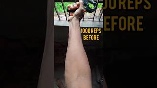 hand gripper before and after  hand gripper body transformation [upl. by Ecadnac]