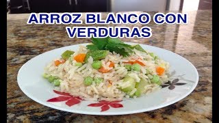 🍚 ARROZ CON VERDURAS 🍚 [upl. by Nelloc]