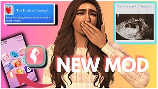 🍼SIMS 4 MOD REVIEW EXPANDED PREGNANCY INTERACTION MOD [upl. by Lyrahc868]