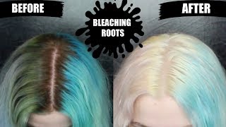 Bleach Bath To Remove Color amp Bleaching Roots [upl. by Unni325]