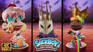 Sackboy A Big Adventure All Costumes Showcase [upl. by Hnim]