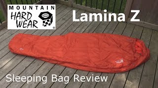 Lamina Z Sleeping Bag Review [upl. by Cailean]