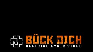 Rammstein  Bück Dich Official Lyric Video [upl. by Ailimaj649]