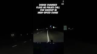 HIGHSPEED DODGE CHARGER FLEEING POLICE CAUSES MASSIVE CHASE  shorts policechase dashcam [upl. by Ekyt]