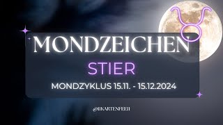 ♉️STIER🌕MONDZEICHEN🌕VerbindungampEinheit151115122024 [upl. by Inimod]