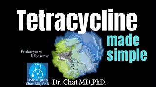 Tetracycline Mechanism of action 【USMLE biochemistry】 [upl. by Gyasi642]