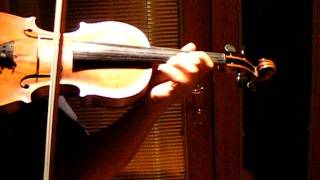 VITALI CHACONNE Violin Solo Sound Sample of German Violin Eboyinc [upl. by Hendry615]